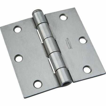 NATIONAL 3-1/2 In. Steel Removable Pin Broad Hinge N139873